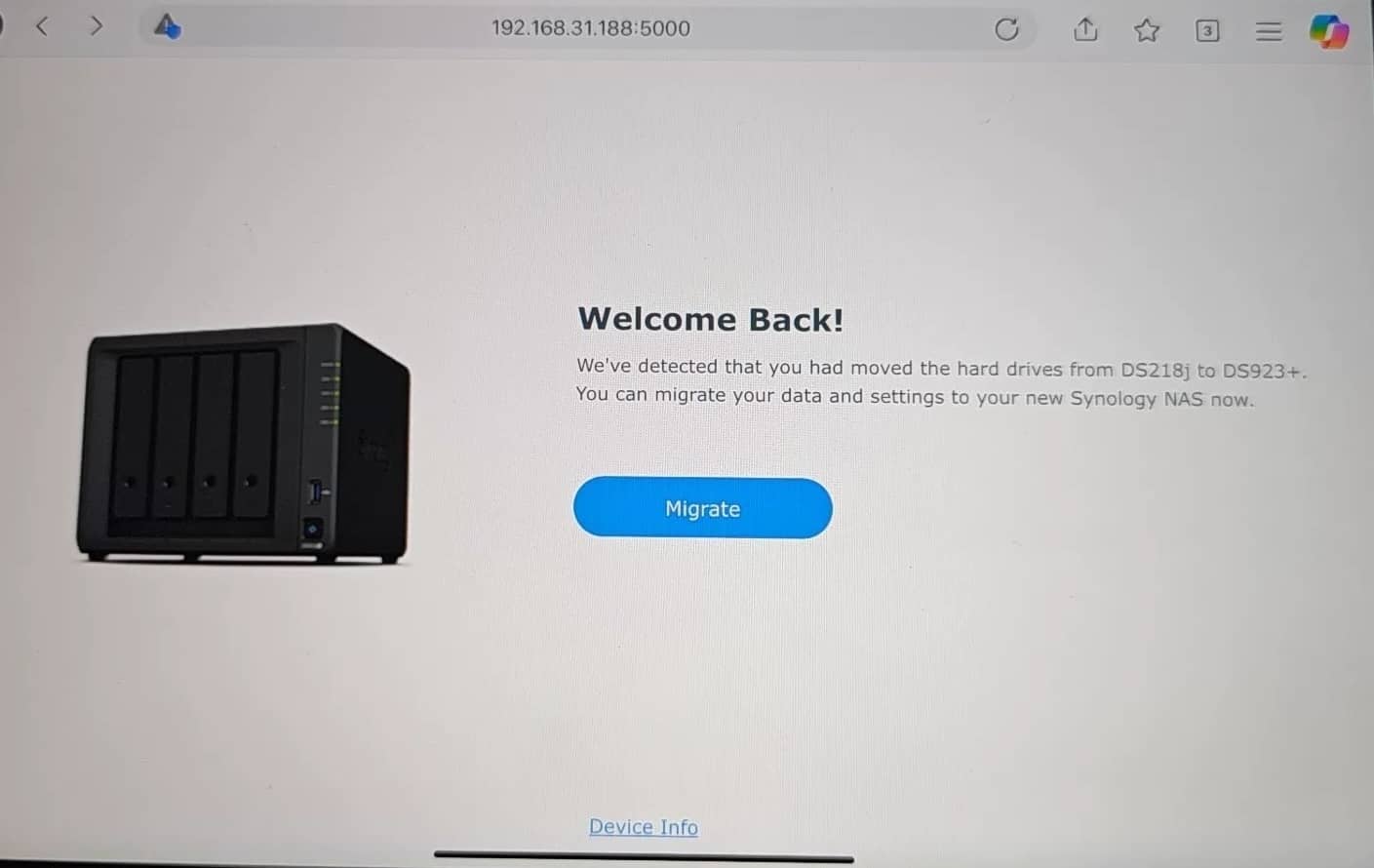 黑群晖初始化截图