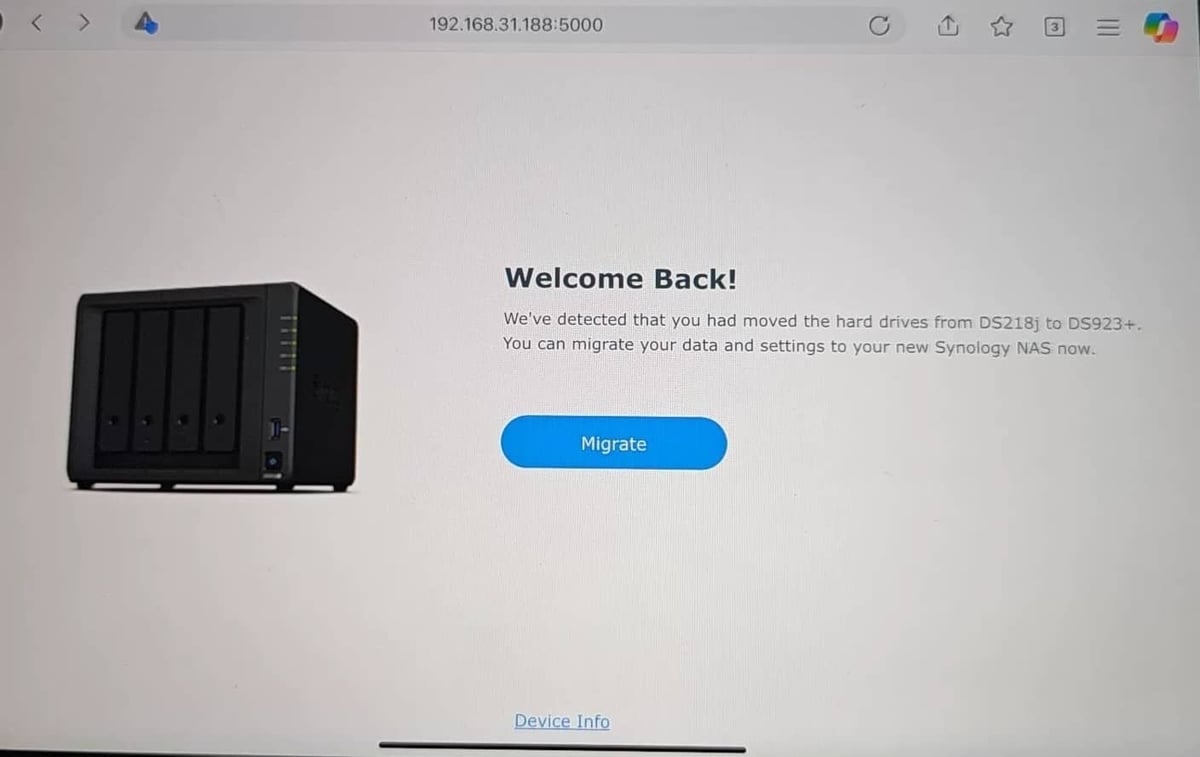 黑群晖初始化截图